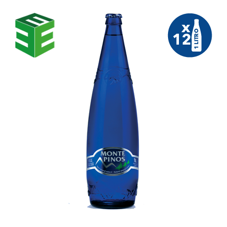 Monte Pinos Agua Mineral Natural 1L - 12 ud