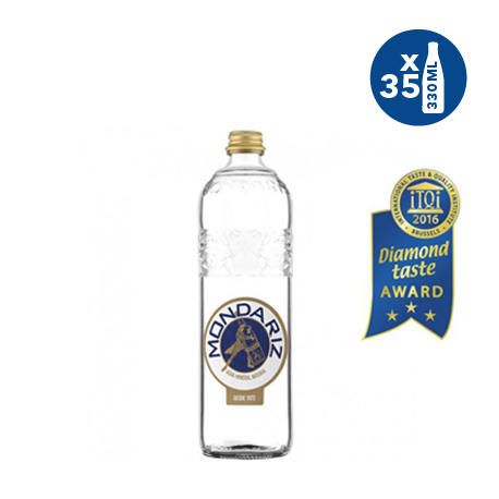 Buy Mondariz Natural Mineral Water in a 0.35l glass container