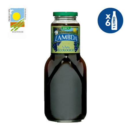 Lambda Bio Grape Juice 6 bottles 1L| The Vichy Store Lambda Bio Grape Juice 6 bottles 1L| The Vichy Store