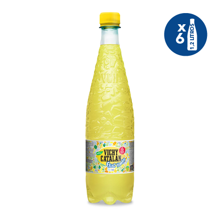 Vichy Catalan Fruit Lemon PET 1.2L - 6 units - The Vichy Shop Vichy Catalan Fruit Lemon PET 1.2L - 6 units - The Vichy Shop