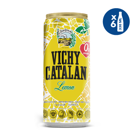 Vichy Catalan Lemon llauna 0,33L - 6 ut - La Botiga Vichy