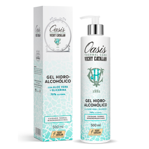 GEL HIDROALCOHÓLICO OASIS THERMAL CARE 500ml - 1ud