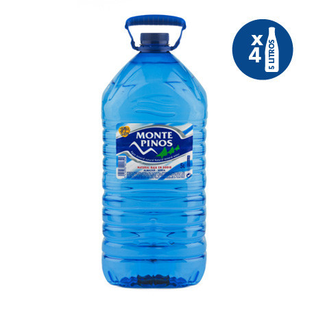 Buy Monte Pinos Mineral Water 4 5L bottles - Vichy Catalan Guarantee