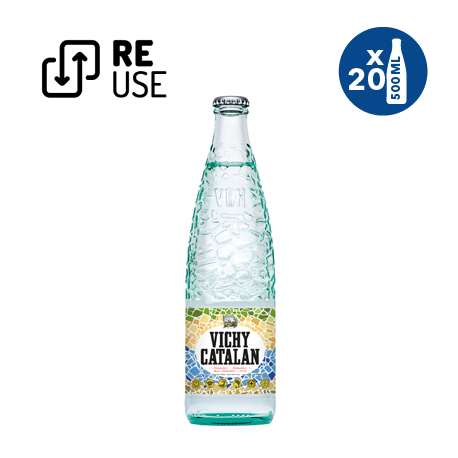 Buy Vichy Catalan 0.5l glass in returnable container