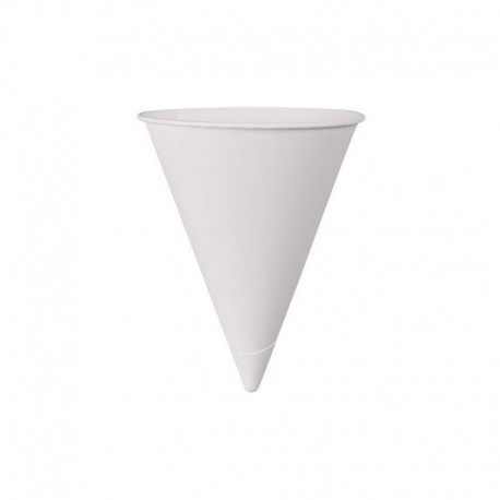 Vasos de papel de cono 118ml - 200 ud Vasos de papel de cono 118ml - 200 ud