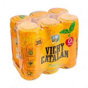 Pack Vichy Catalan  Orange Lata 330ml -  6 ud