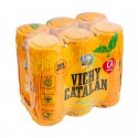 Vichy Catalan Orange tin 0.33L - 6 ud