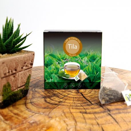 Buy Tila infusion in pyramidal bags from Cool Tea Buy Tila infusion in pyramidal bags from Cool Tea